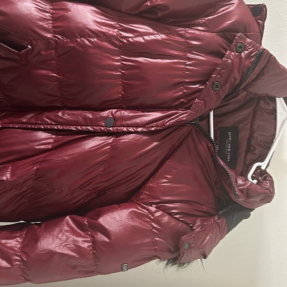 Brand new Andrew Marc NY women's winter coat, burgundy, size: S, very new. - Picture 7 of 7